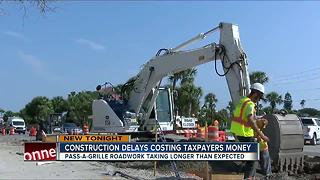 Construction delays costing taxpayers money