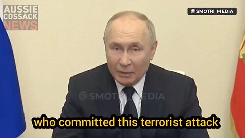 Russian President PUTIN: All Terrorists CAUGHT - Trying to Escape Russia to a Prepared Escape Route to Ukraine