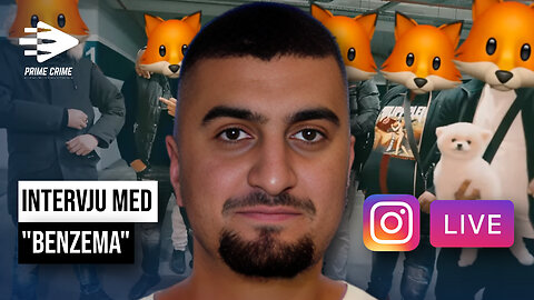 MUSTAFA ”BENZEMA” ALJIBURI FRÅN TEAM FOXTROT GÅR LIVE PÅ INSTAGRAM HOS RAPPAREN 5IFTYY