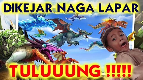 Dikejar NAGA lapar : Hungry Dragon | Android Gameplays