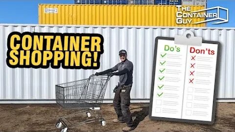Prepare Yourself! The Ultimate Shipping Container Buying Guide - Avoid Conex Box SCAMS!