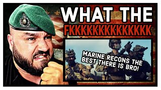 British Marine Reacts To U.S. Marine Force Recon BRUTAL Ways!