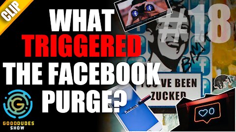 What Caused the Halloween Facebook Purge? | Good Dudes Live #18 CLIP