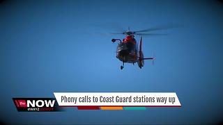 Phony calls to the Coast Guard way up