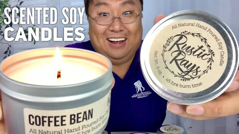 Scented Soy Candles by Rustic Rays Review
