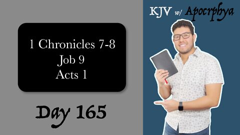 Day 165 - Bible in One Year KJV [2022]