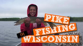 S1:E4 Pike Fishing in Wisconsin | Kids Outdoors