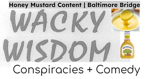 Honey Mustard Content | Baltimore Losses Her Bridges | WWP 4/1