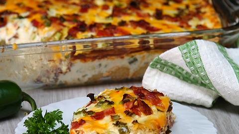 Jalapeno Popper Casserole