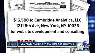 Second Colorado nonprofit gave thousands to Cambridge Analytica to help GOP candidates