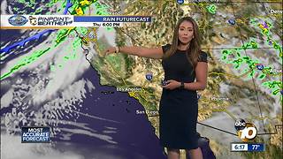 10News Pinpoint Weather with Meteorologist Angelica Campos