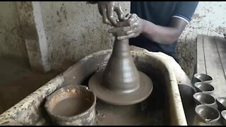 SOUTH AFRICA - Durban - Diwali celebrations clay lamps (Videos) (gH7)