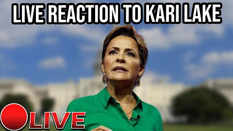 Live Reaction To Kari Lake's Announcement Rally