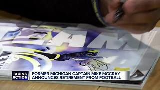 Former Michigan captain Mike McCary retires from football