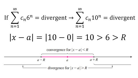 True-False Quiz Question 6: Divergence by Radius of Convergence Theorem