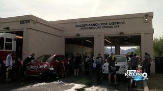 Car wash raises money for firefighters with cancer