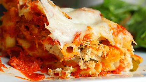 Slow cooker baked ziti recipe