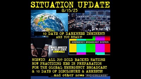 SITUATION UPDATE 8/15/23