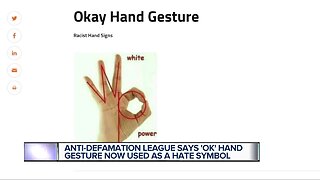 Anti-Defamation League says 'OK' hand gesture now used as a hate symbol
