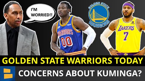 Warriors Rumors: Stephen A Smith CONCERNED About Jonathan Kuminga + Carmelo Replacing Iguodala?
