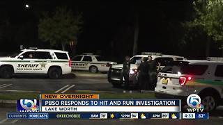 Hit-and-run investigated in Lake Worth