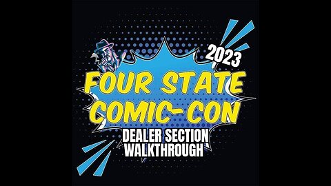 Four State Comic Con 2023 Vendor Section Walkthrough