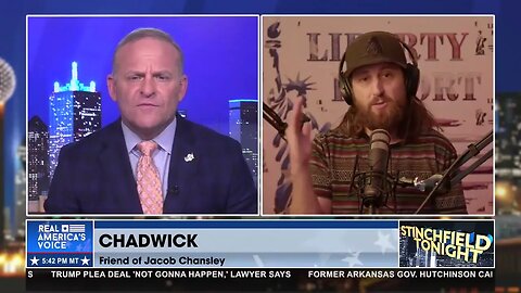 Chadwick describes his J6 experience with Jacob Chansley