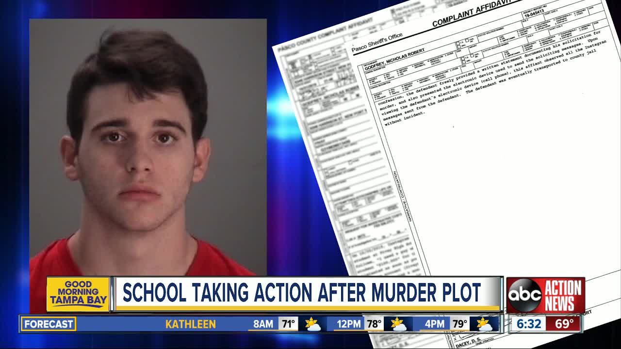 Pasco school taking action after murder for hire plot