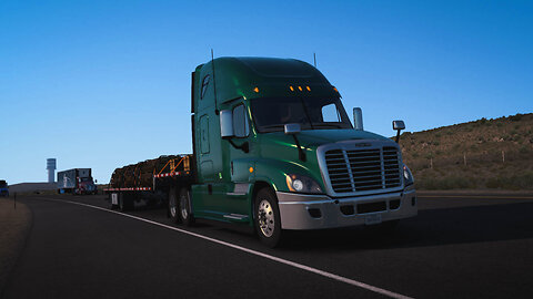 ATS | Freightliner Cascadia 2008 | Casper WY to Gillette WY | Railway Sleepers 44,080lb