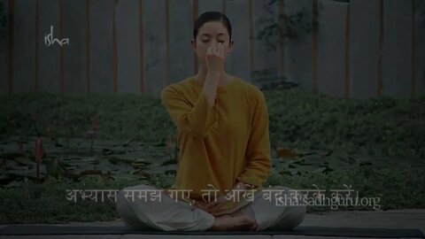 शत क लए यग नड़ शदध Yoga For Peace Nadi Shuddhi Hindi