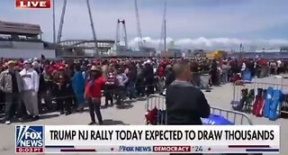 Trump Supporters Wait Days In Line For Trump NJ Rally