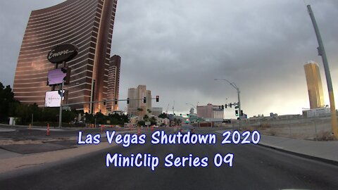 Las Vegas Shutdown 2020 MiniClip Series 09 4/20/20 HyperLapse Drive Southward