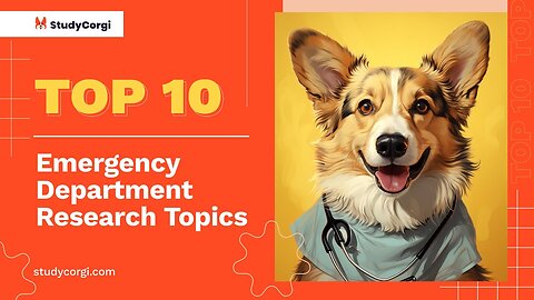 TOP-10 Emergency Department Research Topics