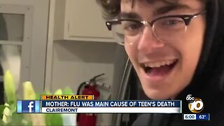 Mother: Flu was main cause of teen's death
