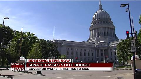 Wisconsin Senate sends state budget to Walker