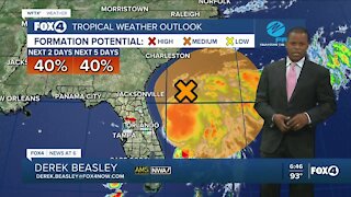 Monitoring possible tropical development off the Florida East Coast