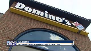 Domino's driver shot in head after delivering pizza in Midtown Detroit