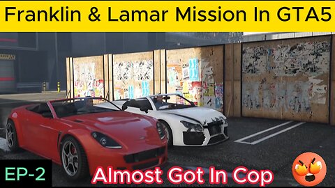 Franklin & Lamar Mission In GTA5 *Gone Worng* ||KrowXgaming|| #gta5 #viral #gta5mods