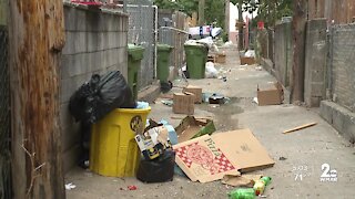 Northeast Baltimore neighborhood asking city for help with rats and trash