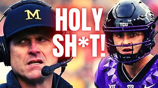 TCU STUNS Michigan In College Football Playoff! | Michigan Ends Season On CONTROVERSIAL Call!