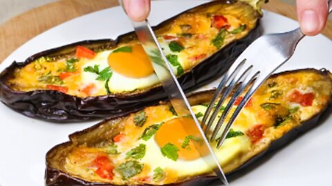 The eggplant that drives everyone crazy!😍 3 best eggplant recipes! No frying