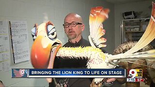 How they bring 'The Lion King' to life on stage