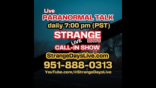 Strange Day Live - 12/11/2023 - The Missing & UFO's