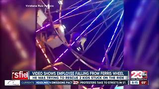 VIDEO: Fair employee falls from Ferris wheel