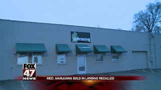 Marijuana products recalled in Lansing, Detroit & Kalamazoo after failing lab testing