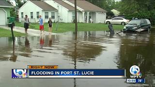 Flooding swamps Treasure Coast neighborhoods