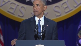 President Obama delivers farewell address