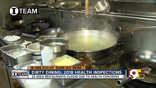 Dirty Dining: 2018 health inspections