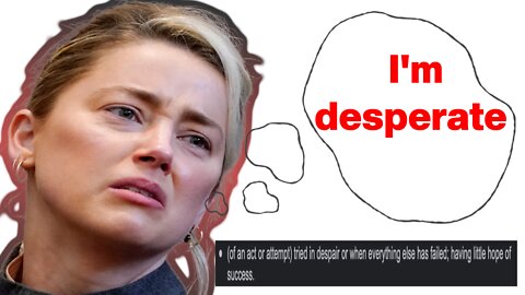 The Desperation of Amber Heard | Graduate Level Victimology