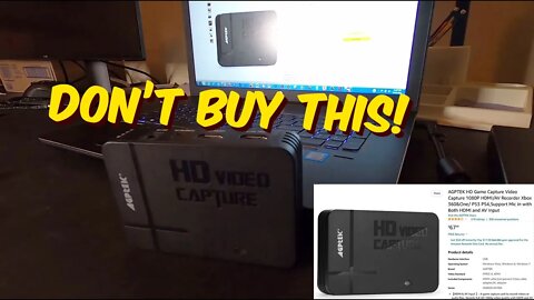 AGPTEK HD Game Capture Card Review After 2 Years! Do NOT Buy This! How to Fix Audio Delay.